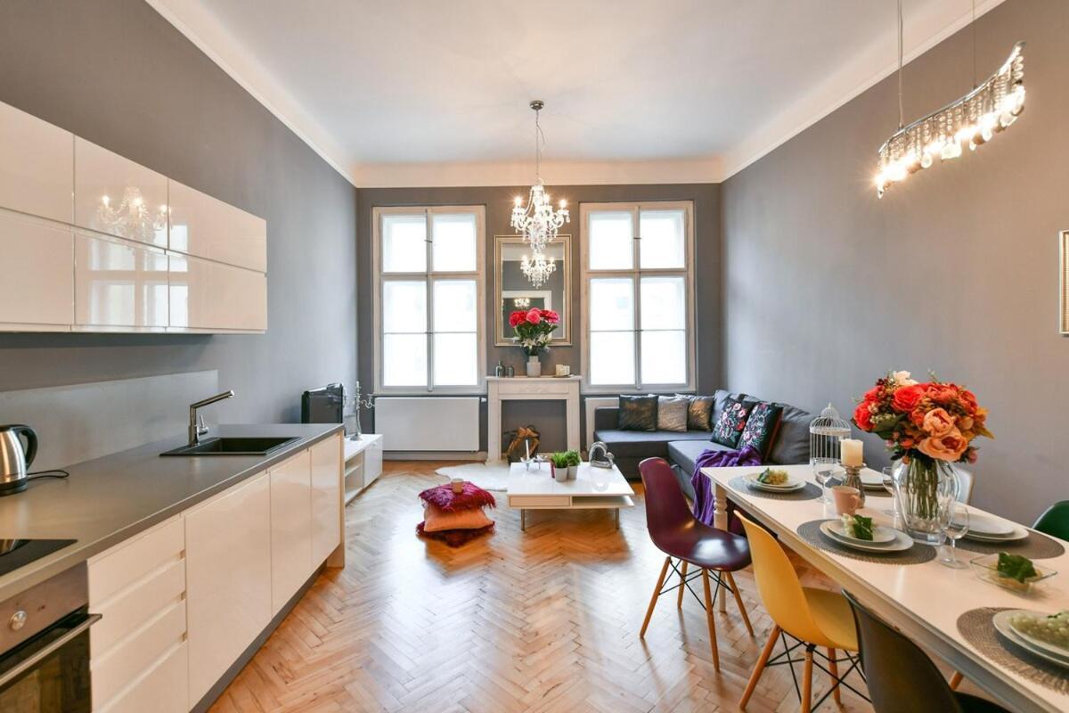 Cityscape Wenceslas Square Apartment Prag Exterior foto